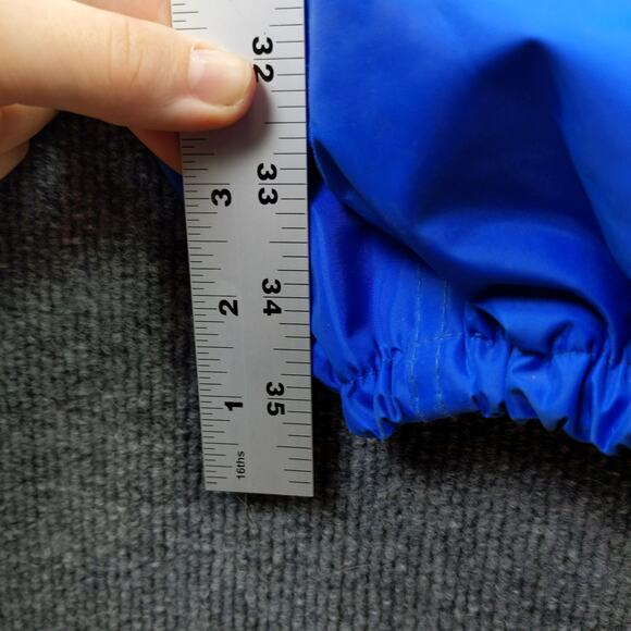 Unbranded Insulated Snow Pants Overalls Size XL Blue Red White Stripes - Picture 4 of 12